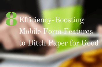 Photo on someone on a tablet with the title of the webinar