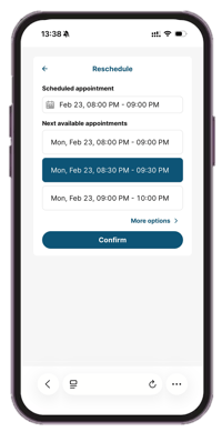 Self-Scheduler-Reschedule