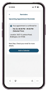 appointment reminder